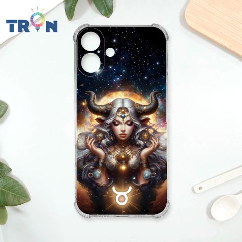 TRON IPhone 16 PLUS 十二星座系列 四角防摔殼 手機殼