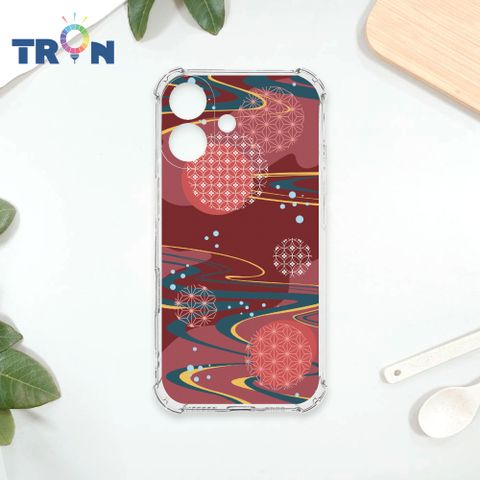 TRON IPhone 16 日系和風圓點星河系列 四角防摔殼 手機殼