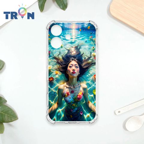 TRON IPhone 16 花海中游泳的少女 四角防摔殼 手機殼