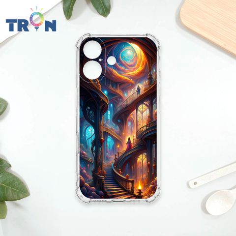 TRON IPhone 16 樓梯與少女 四角防摔殼 手機殼