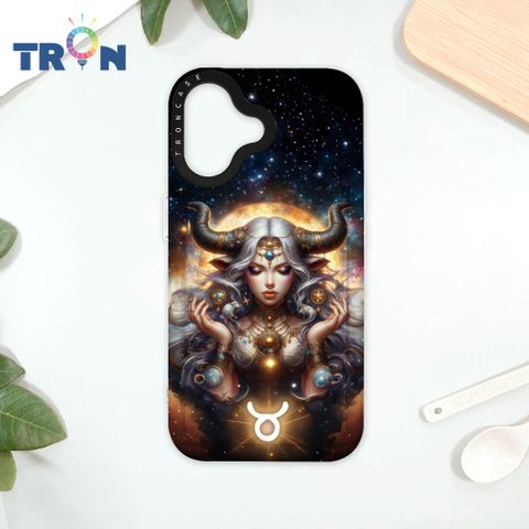 TRON iPhone 16 十二星座系列 太空殼 透白款 手機殼