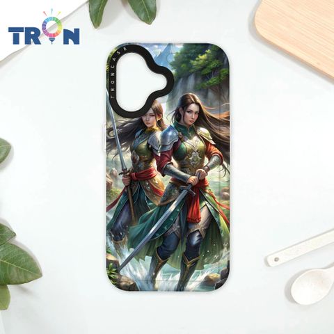 TRON iPhone 16 對決少女 太空殼 透白款 手機殼