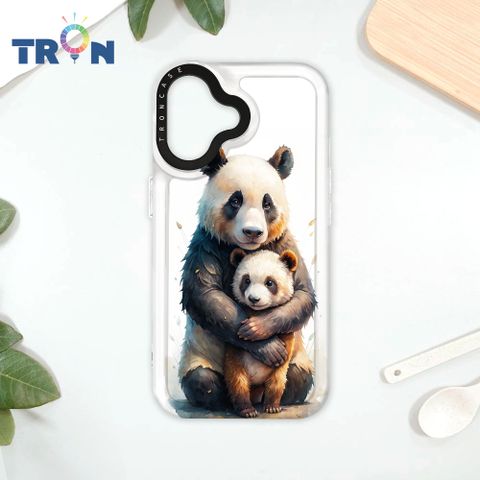 TRON iPhone 16 大小動物們-1 太空殼 透黑款 手機殼