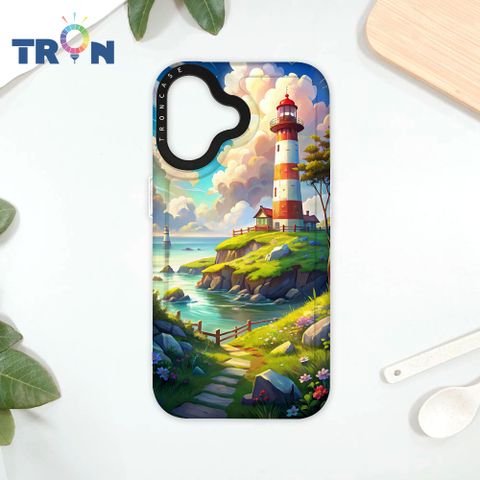 TRON iPhone 16 遙望的燈塔 太空殼 透白款 手機殼