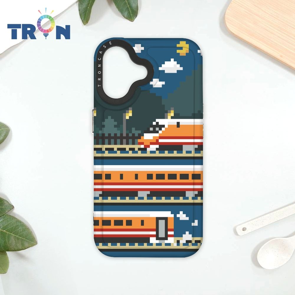  TRON IPhone 16 鐵道物語 太空殼 透黑款 手機殼