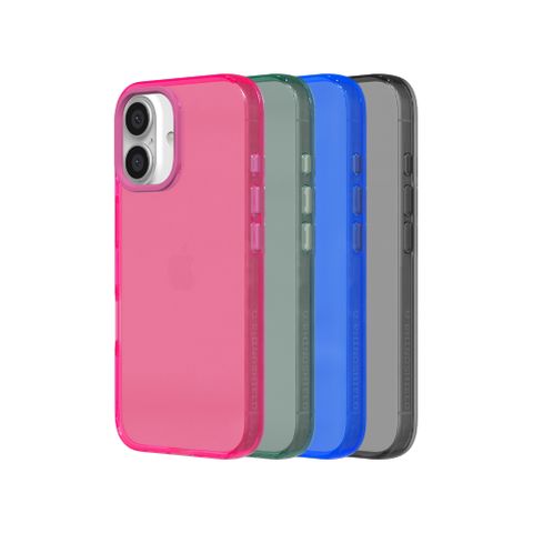 【犀牛盾】iPhone 16 JellyTint透明防摔手機殼-相機鍵按鈕版(多色可選)