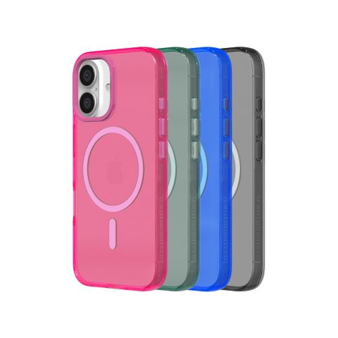 【犀牛盾】iPhone 16 JellyTint(MagSafe兼容)磁吸透明防摔手機殼-相機鍵按鈕版(多色可選)
