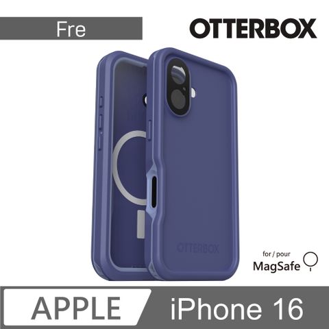 OtterBox LifeProof iPhone 16 6.1吋 Fre 全方位防水/雪/震/泥 保護殼-紫(支援MagSafe)