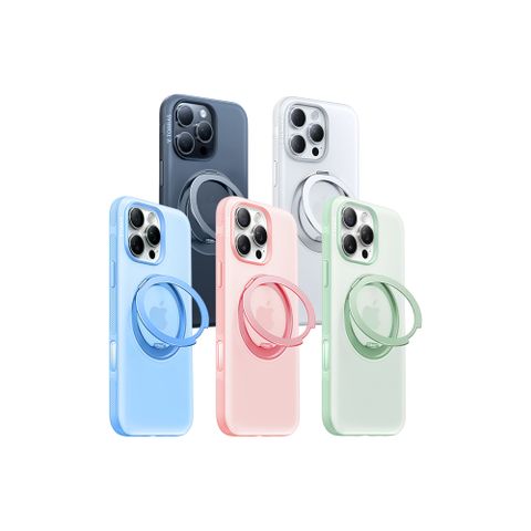 TORRAS 圖拉斯 Ostand R Fitness MagSafe iPhone 16 相機按鍵旋轉支架防摔手機殼