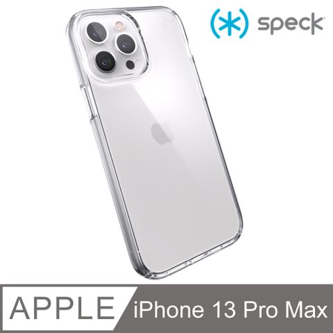 Speck iPhone 13 Pro Max (6.7吋) Presidio Perfect-Clear透明抗菌防摔殼