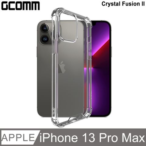 GCOMM Crystal Fusion II 透明軍規防摔殼 iPhone 13 Pro Max