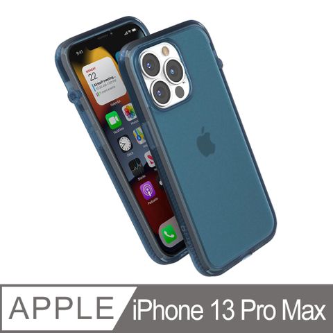CATALYST iPhone13Pro Max (6.7吋)防摔耐衝擊保護殼●霧藍專利音量切換旋轉鈕獲2016年美國消費性電子展創新獎