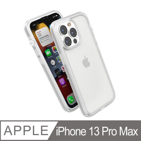 CATALYST iPhone13 Pro Max (6.7吋) 防摔耐衝擊保護殼●霧白專利音量切換旋轉鈕獲2016年美國消費性電子展創新獎