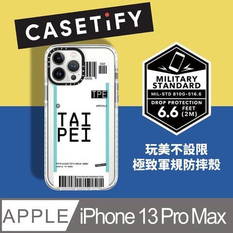 Casetify iPhone 13 Pro Max 耐衝擊保護殼-城市系列台北