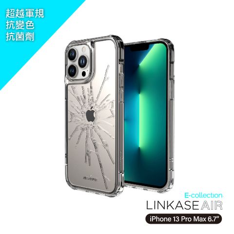 ABSOLUTE iPhone 13 Pro Max 6.7吋 玻璃殼 裂紋不可思議 壓倒性的透明度頂級玻璃工藝再進化 半導體電子蝕刻技術Ag+銀離子抗菌劑添加使用安心螢幕及鏡頭1.5mm防撞加高