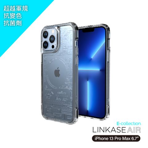 ABSOLUTE iPhone 13 Pro Max 6.7吋 玻璃殼 電路板不可思議 壓倒性的透明度頂級玻璃工藝再進化 半導體電子蝕刻技術Ag+銀離子抗菌劑添加使用安心螢幕及鏡頭1.5mm防撞加高