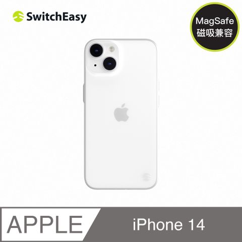 魚骨牌 SwitchEasy0.35 極致輕薄手機保護殼,透白iPhone 14 6.1吋/iPhone 13 6.1吋