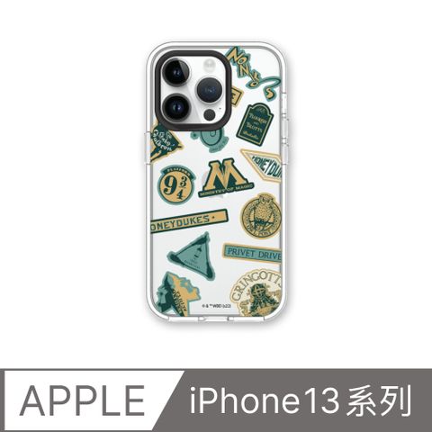 【犀牛盾】iPhone 13系列Clear透明防摔手機殼∣哈利波特系列-Sticker-Wizarding World