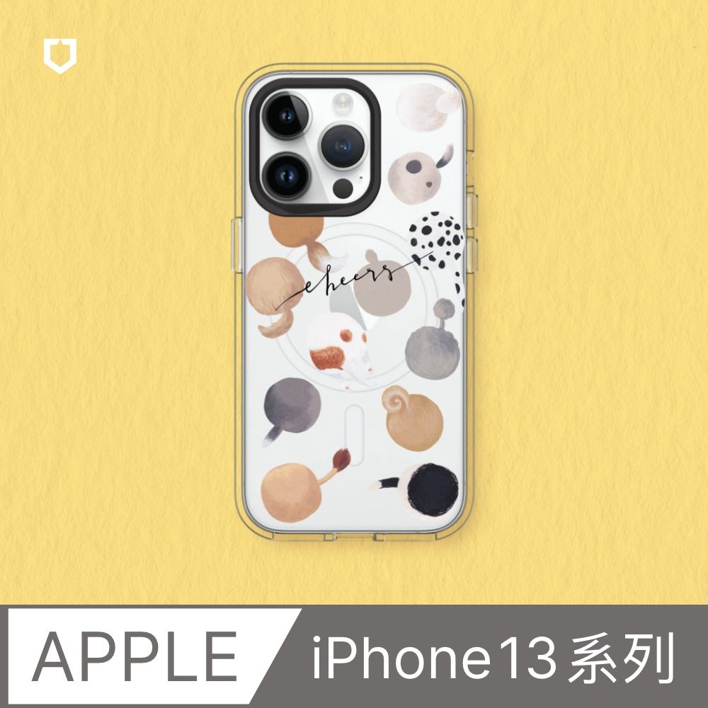 RHINOSHIELD 犀牛盾 iPhone 13系列Clear(MagSafe兼容)透明防摔手機殼獨家設計-冒牌氣球