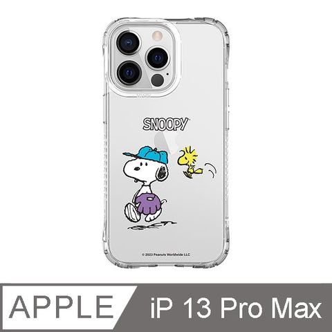 TOYSELECT 拓伊生活 iPhone 13 Pro Max 6.7吋 SNOOPY史努比 棒球捕手抗黃防摔iPhone手機殼