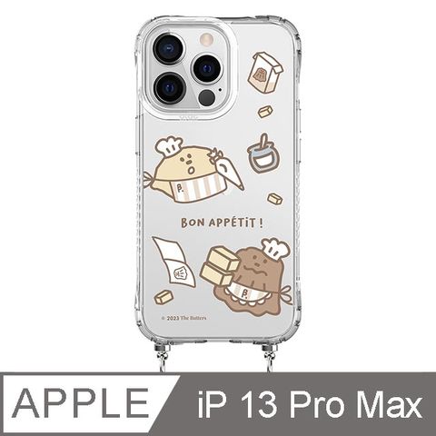 ✪iPhone 13 Pro Max 6.7吋 The Butters 忙碌廚房抗黃繩掛iPhone手機殼✪
