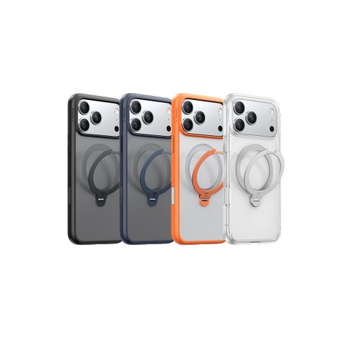 TORRAS Ostand Spin iPhone 17系列 磁吸四象限旋轉支架防摔手機殼