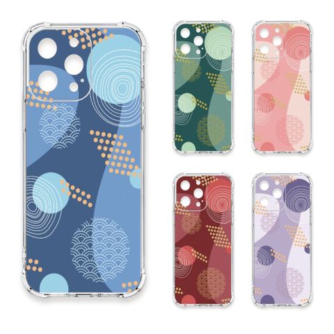 TRON iPhone 17 日系和風圓點海波系列 四角防摔 軟殼 手機殼