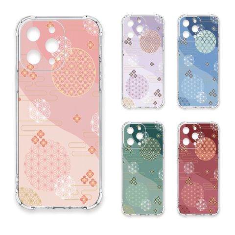 TRON iPhone 17 日系和風圓點散花系列 四角防摔 軟殼 手機殼