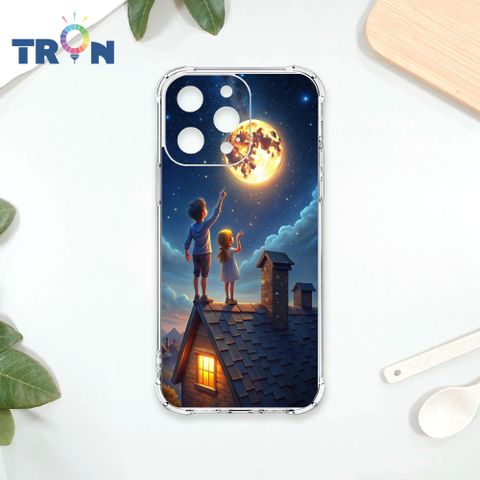 TRON iPhone 17 Air 月圓夜 四角防摔 軟殼 手機殼