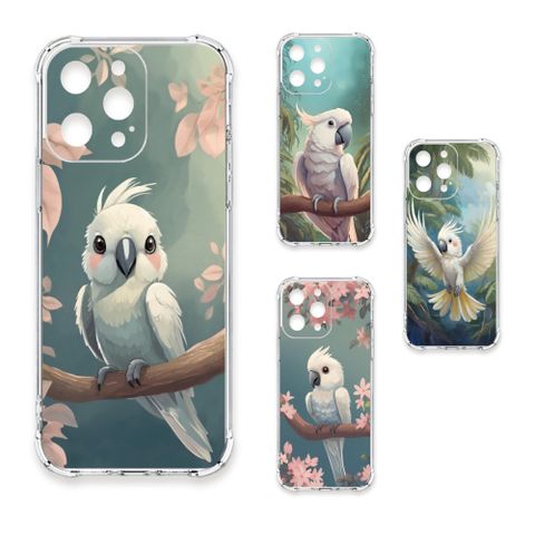 TRON iPhone 17 Air 可愛巴丹鸚鵡系列 四角防摔 軟殼 手機殼