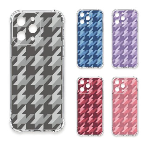 TRON iPhone 17 立體千鳥紋 四角防摔 軟殼 手機殼