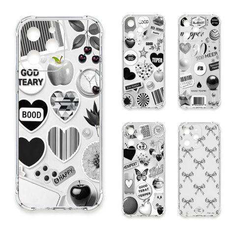 TRON iPhone 17 Air 灰黑剪綵風 四角防摔 軟殼 手機殼