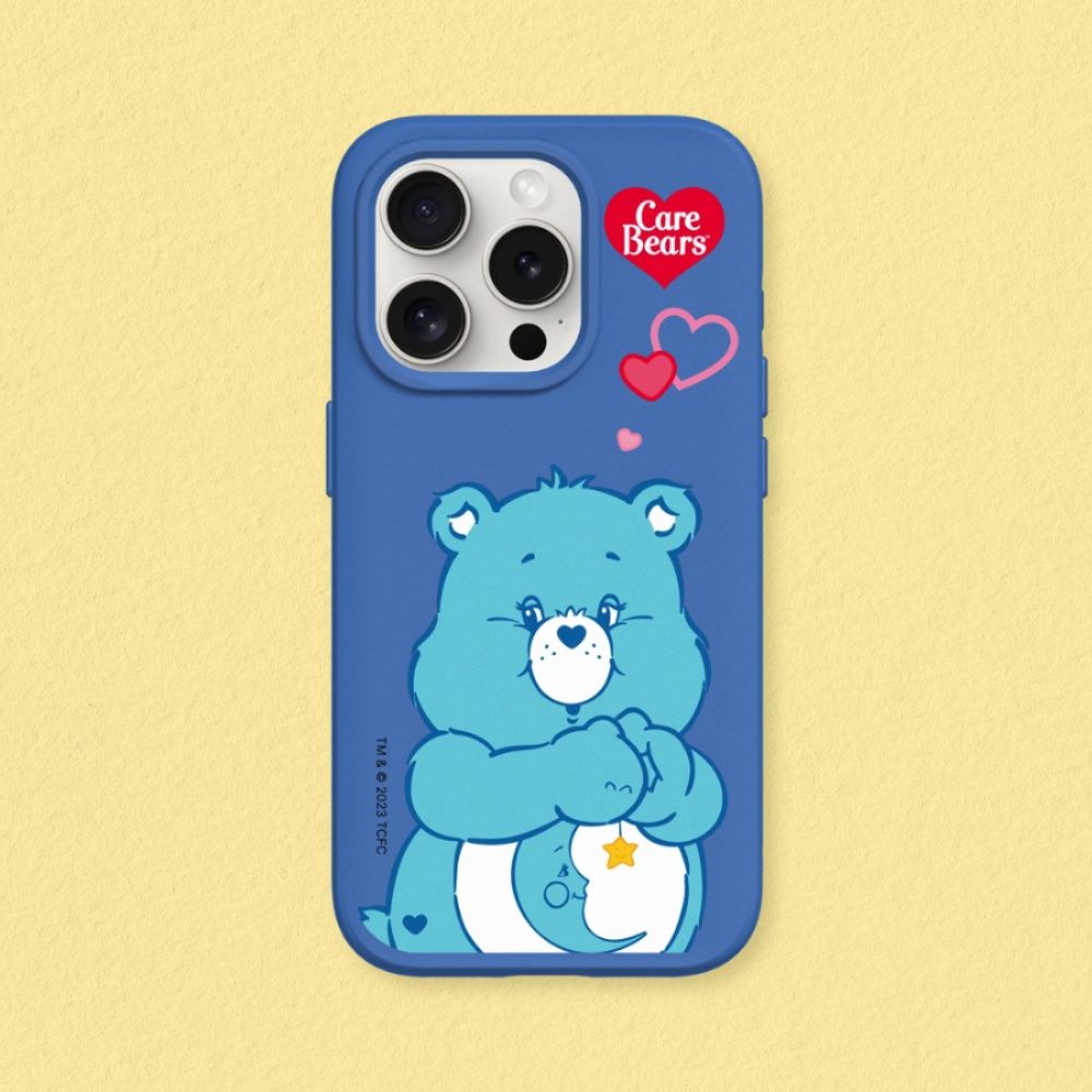 RHINOSHIELD 犀牛盾 iPhone 15系列SolidSuit防摔背蓋手機殼Care Bears系列-Bedtime Bear(多色可選)