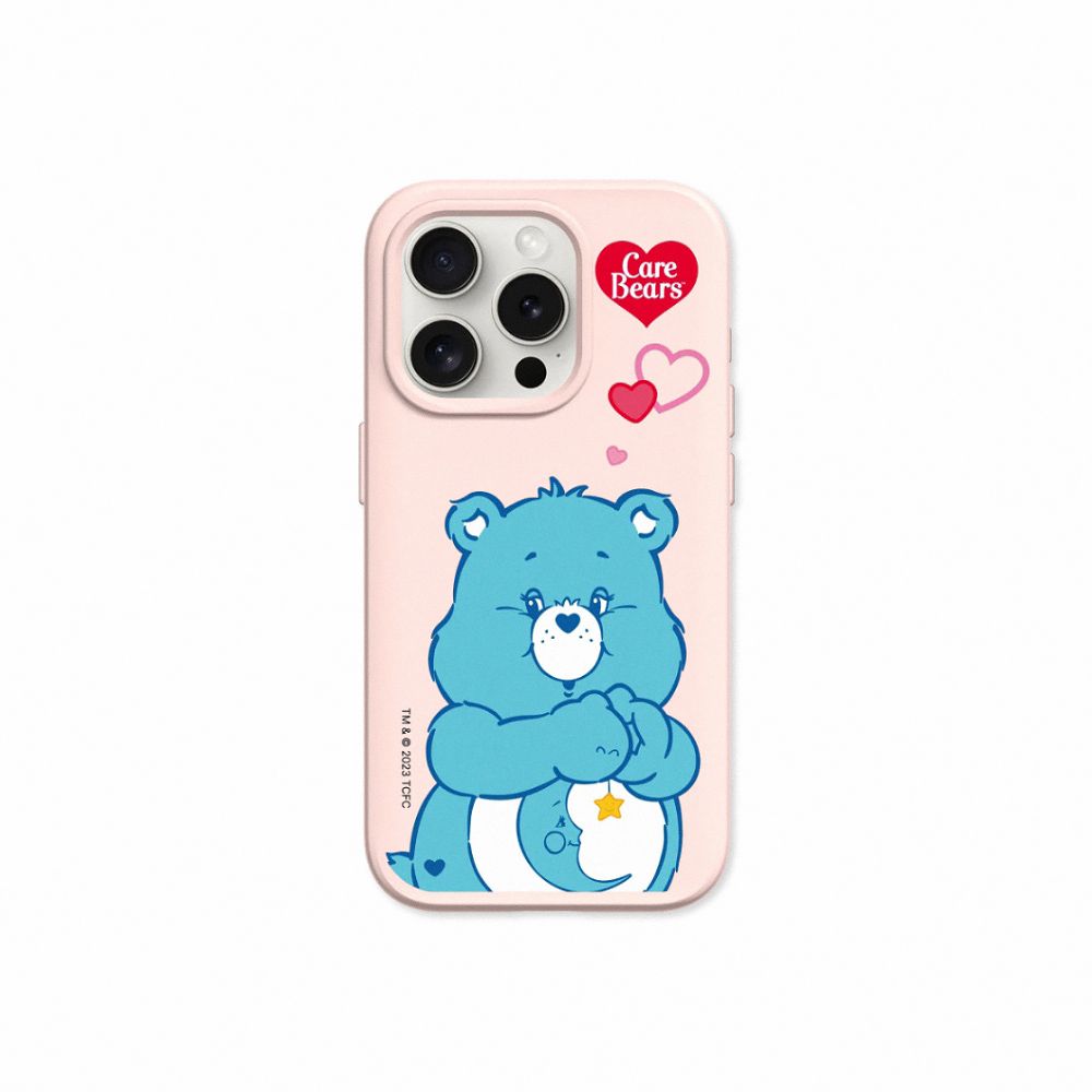 RHINOSHIELD 犀牛盾 iPhone 15系列SolidSuit防摔背蓋手機殼Care Bears系列-Bedtime Bear(多色可選)