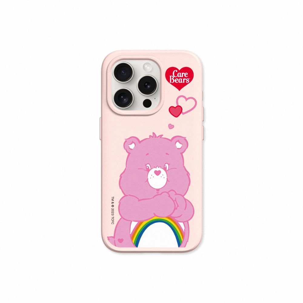 RHINOSHIELD 犀牛盾 iPhone 15系列SolidSuit防摔背蓋手機殼Care Bears系列-Cheer Bear(多色可選)