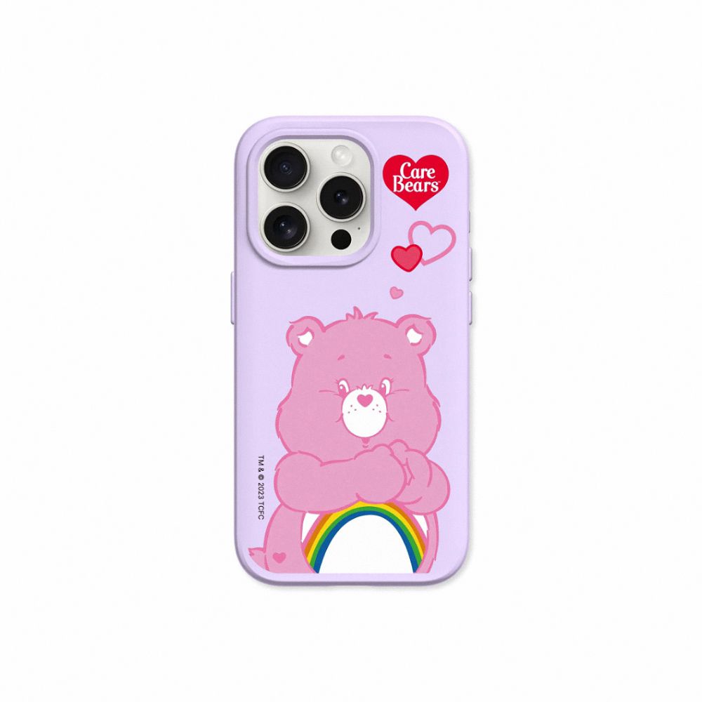 RHINOSHIELD 犀牛盾 iPhone 15系列SolidSuit防摔背蓋手機殼Care Bears系列-Cheer Bear(多色可選)