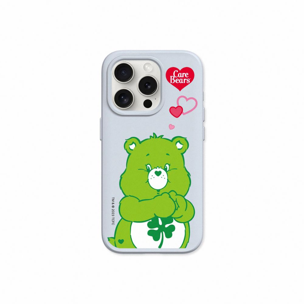 RHINOSHIELD 犀牛盾 iPhone 15系列SolidSuit防摔背蓋手機殼Care Bears系列-Good Luck Bear(多色可選)