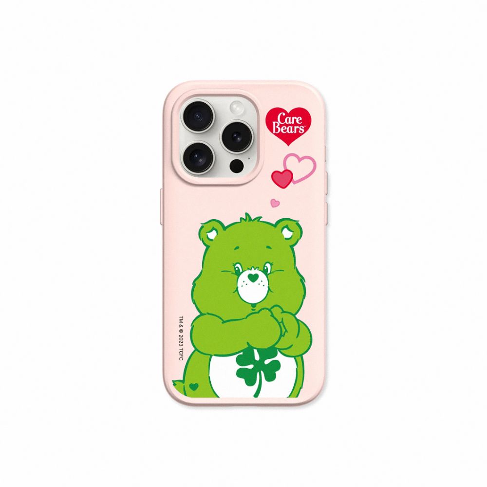 RHINOSHIELD 犀牛盾 iPhone 15系列SolidSuit防摔背蓋手機殼Care Bears系列-Good Luck Bear(多色可選)