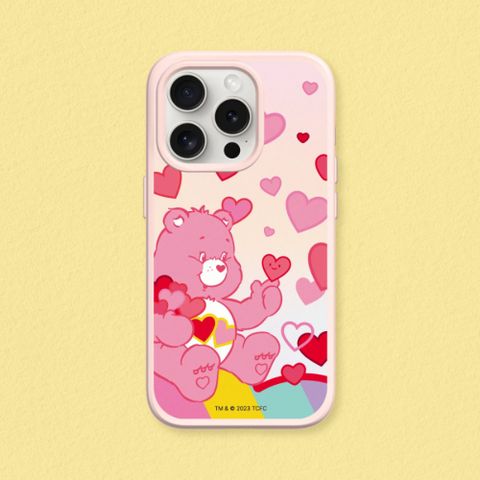 RHINOSHIELD 犀牛盾 iPhone 12系列SolidSuit防摔背蓋手機殼Care Bears系列-愛心滿天(多色可選)