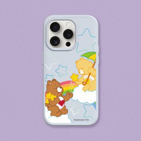 【犀牛盾】iPhone 11系列SolidSuit防摔背蓋手機殼｜Care Bears系列-熊滿星空(多色可選)
