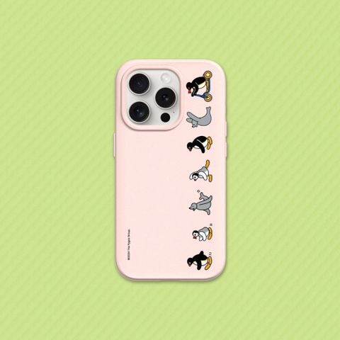 RHINOSHIELD 犀牛盾 iPhone 12系列SolidSuit防摔背蓋手機殼Pingu企鵝家族系列-出發吧(多色)