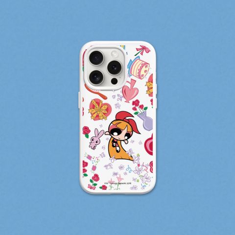 【犀牛盾】iPhone SE3/SE2/8/7系列SolidSuit防摔背蓋手機殼｜飛天小女警系列-花花(多色可選)