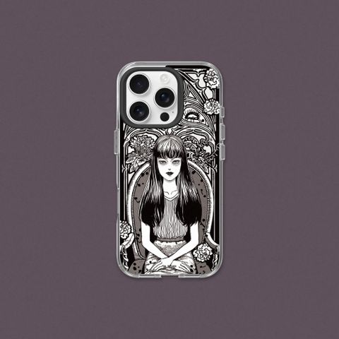 【犀牛盾】iPhone 14系列Clear透明防摔手機殼｜伊藤潤二系列-女王富江