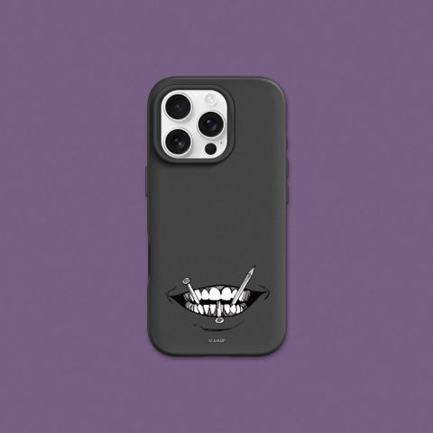 【犀牛盾】iPhone 13系列SolidSuit防摔背蓋手機殼｜伊藤潤二系列-詛咒的笑容