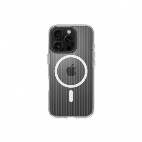 iPhone 14系列Clear(MagSafe兼容)透明防摔手機殼-獨家設計玻璃紋理-長虹玻璃