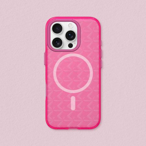 iPhone 15系列JellyTint透明防摔手機殼-獨家設計玻璃紋理-晶鑽花玻璃