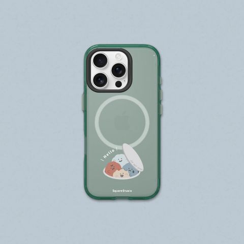 【犀牛盾】iPhone 16系列JellyTint(MagSafe兼容)透明防摔手機殼-相機鍵按鈕版｜方坊系列-請勿打開