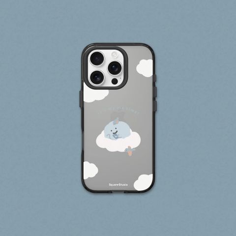 【犀牛盾】iPhone 15系列JellyTint透明防摔手機殼｜方坊系列-Me time(多色可選)