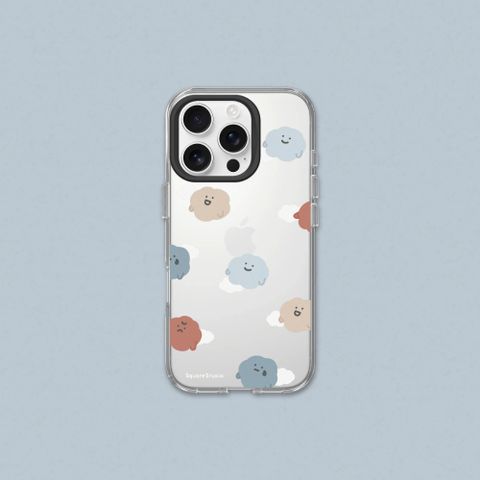 【犀牛盾】iPhone 15系列Clear透明防摔手機殼｜方坊系列-Do Nothing