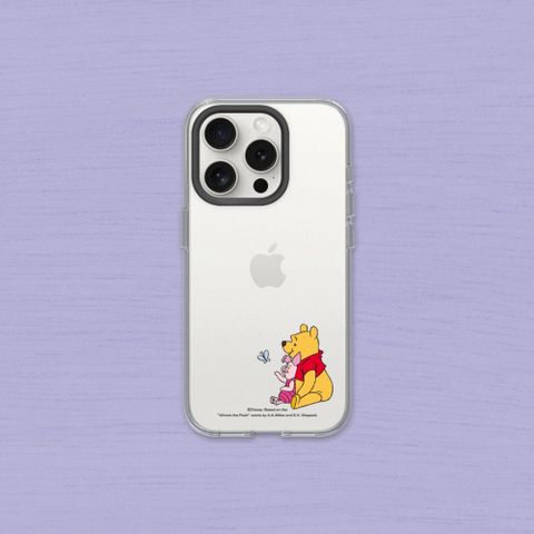 【犀牛盾】iPhone 16e Clear透明防摔手機殼｜小熊維尼系列-友尼真好
